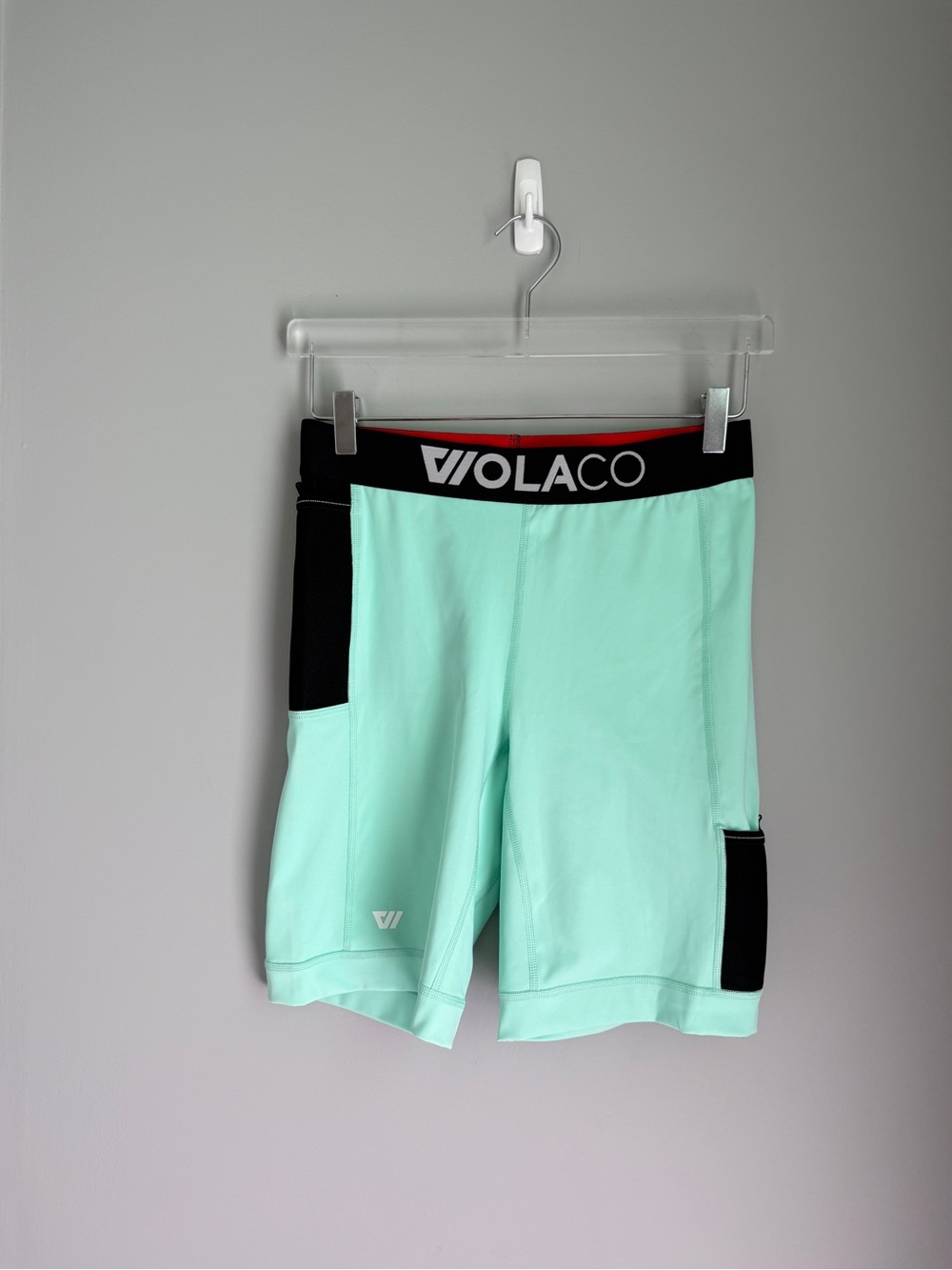Wolaco North Moore Biker Running Shorts Large Pockets